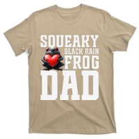 Black Rain Frog Dad Terrarium Enclosure Hide Rain Frog T-Shirt