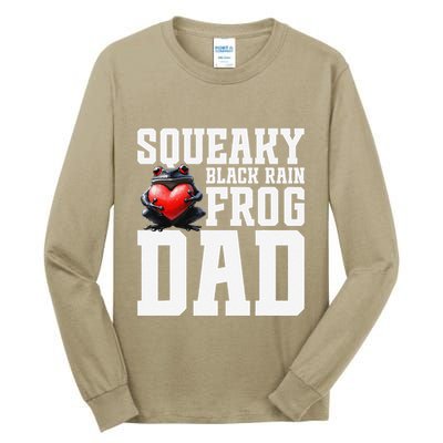 Black Rain Frog Dad Terrarium Enclosure Hide Rain Frog Tall Long Sleeve T-Shirt