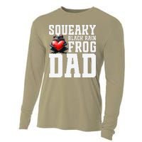 Black Rain Frog Dad Terrarium Enclosure Hide Rain Frog Cooling Performance Long Sleeve Crew