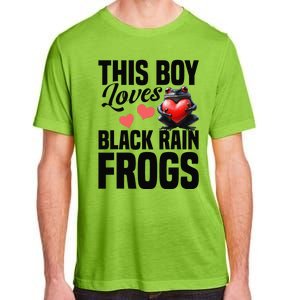 Black Rain Frog Enclosure Terrarium Rain Frog Dad Adult ChromaSoft Performance T-Shirt