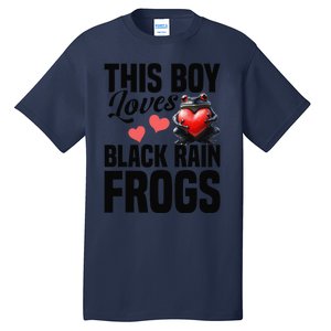 Black Rain Frog Enclosure Terrarium Rain Frog Dad Tall T-Shirt