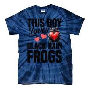 Black Rain Frog Enclosure Terrarium Rain Frog Dad Tie-Dye T-Shirt