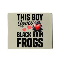 Black Rain Frog Enclosure Terrarium Rain Frog Dad Mousepad