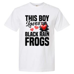 Black Rain Frog Enclosure Terrarium Rain Frog Dad Garment-Dyed Heavyweight T-Shirt