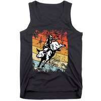 Bull Riding For Vintage Cow Rodeo Tank Top