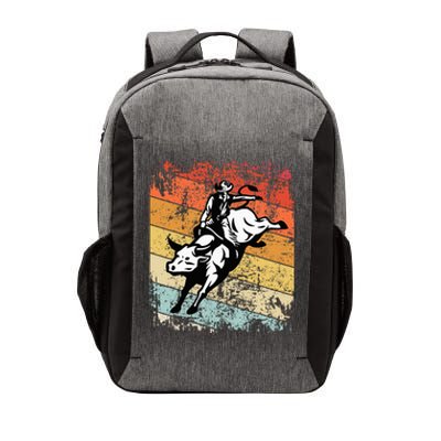 Bull Riding For Vintage Cow Rodeo Vector Backpack