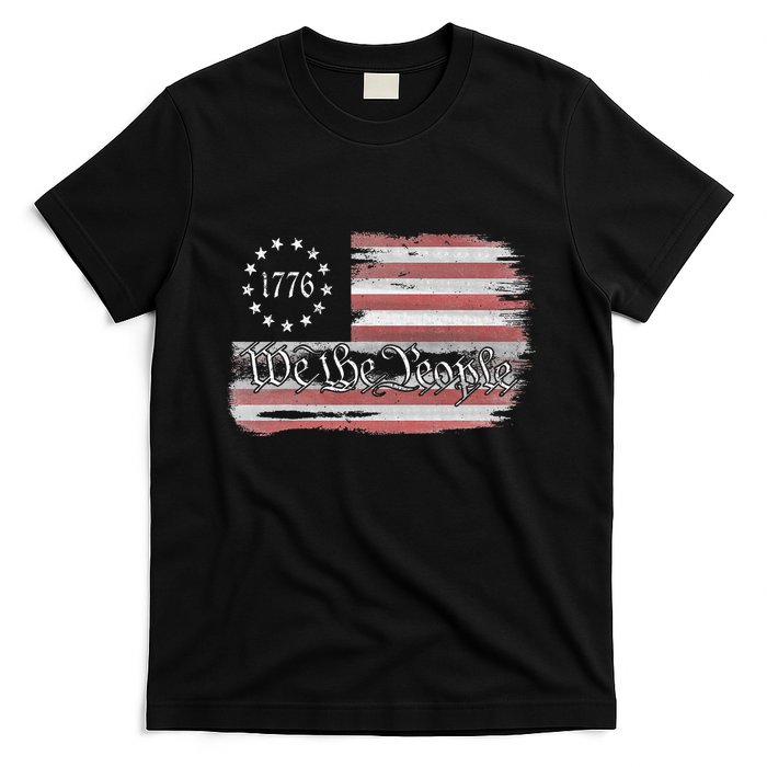 Betsy Ross Flag 1776 We The People T-Shirt
