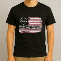 Betsy Ross Flag 1776 We The People T-Shirt