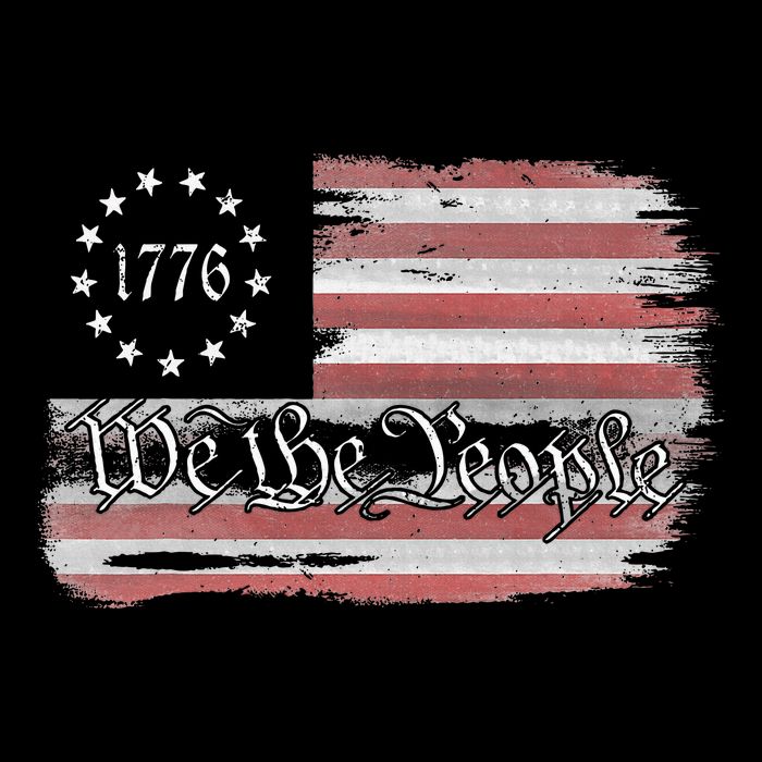 Betsy Ross Flag 1776 We The People T-Shirt
