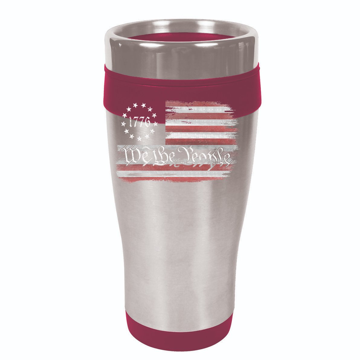 Betsy Ross Flag 1776 We The People V-Neck T-Shirt