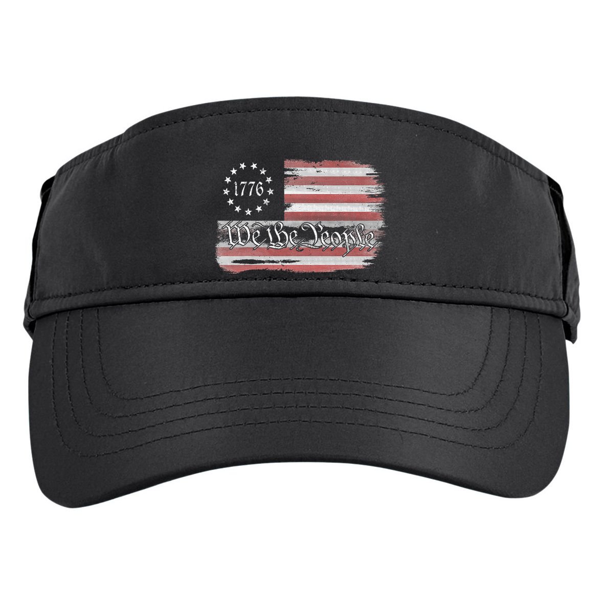Betsy Ross Flag 1776 We The People Adult Drive Performance Visor