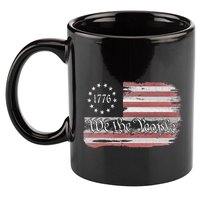 Betsy Ross Flag 1776 We The People 11oz C Handle Ceramic Mug