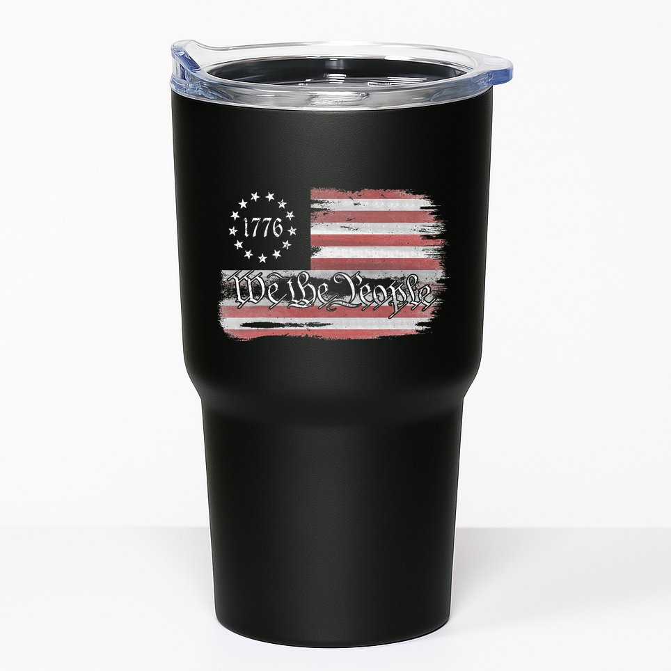 Betsy Ross Flag 1776 We The People Tumbler