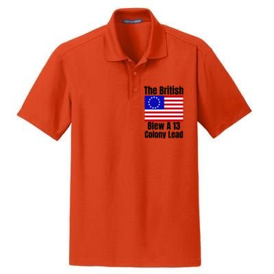 Betsy Ross Flag The British Blew A 13 Colony Lead Dry Zone Grid Polo