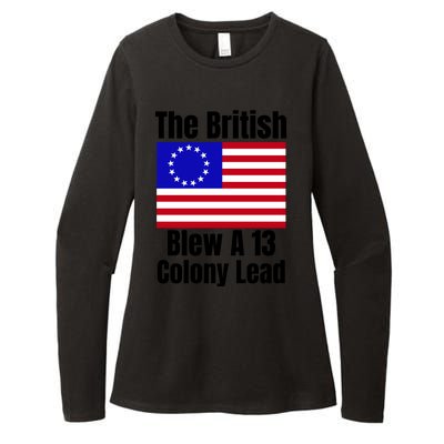 Betsy Ross Flag The British Blew A 13 Colony Lead Womens CVC Long Sleeve Shirt