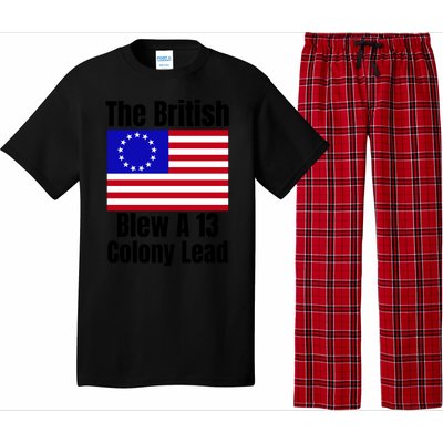 Betsy Ross Flag The British Blew A 13 Colony Lead Pajama Set