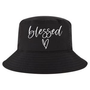 Blessed Religious Faith Christian Tee Gifts For Cool Comfort Performance Bucket Hat