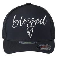 Blessed Religious Faith Christian Tee Gifts For Flexfit Unipanel Trucker Cap