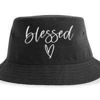 Blessed Religious Faith Christian Tee Gifts For Sustainable Bucket Hat