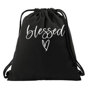 Blessed Religious Faith Christian Tee Gifts For Drawstring Bag