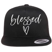 Blessed Religious Faith Christian Tee Gifts For Flat Bill Trucker Hat