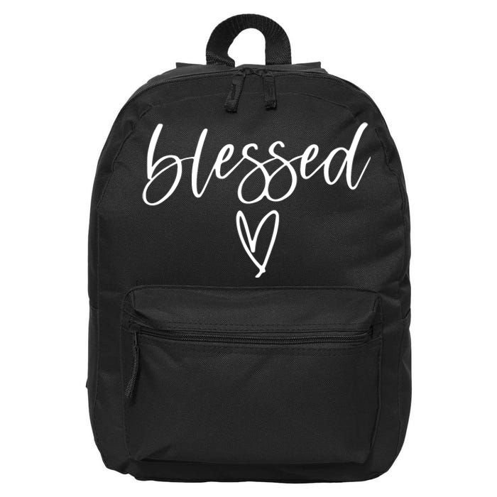 Blessed Religious Faith Christian Tee Gifts For 16 in Basic Backpack