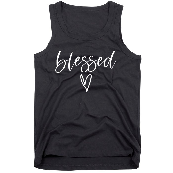 Blessed Religious Faith Christian Tee Gifts For Tank Top