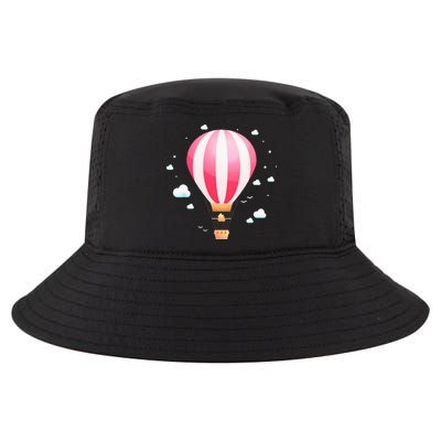 Balloon Ride Festival Hot Air Balloon Pilot Hot Air Balloon Cool Comfort Performance Bucket Hat