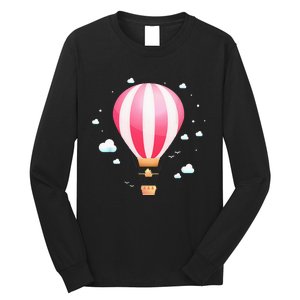 Balloon Ride Festival Hot Air Balloon Pilot Hot Air Balloon Long Sleeve Shirt