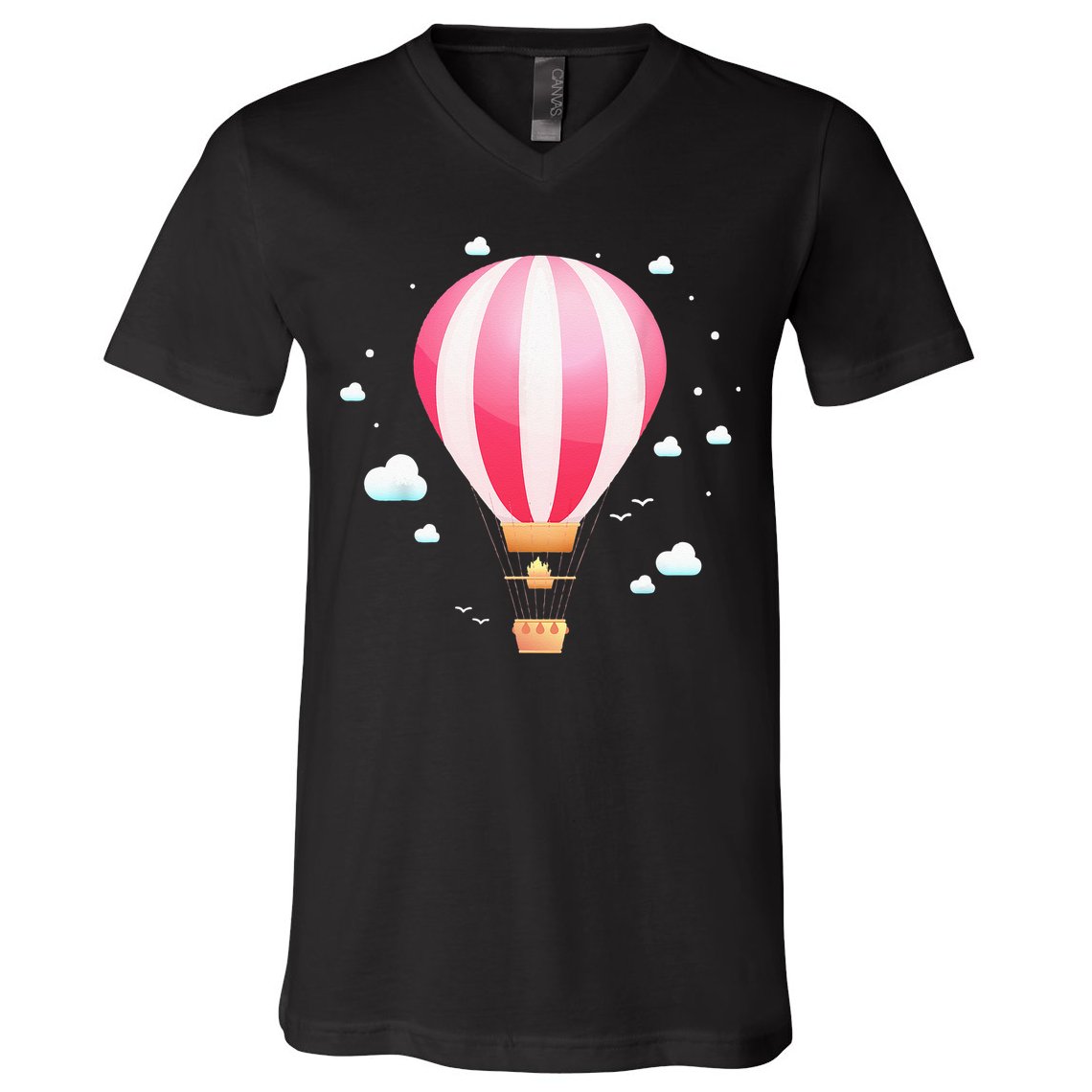 Balloon Ride Festival Hot Air Balloon Pilot Hot Air Balloon V-Neck T-Shirt