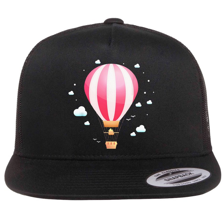 Balloon Ride Festival Hot Air Balloon Pilot Hot Air Balloon Flat Bill Trucker Hat