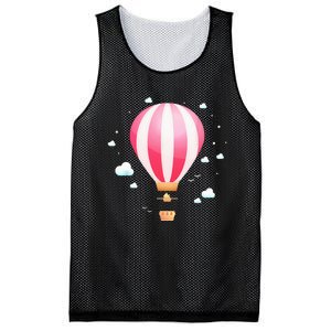 Balloon Ride Festival Hot Air Balloon Pilot Hot Air Balloon Mesh Reversible Basketball Jersey Tank