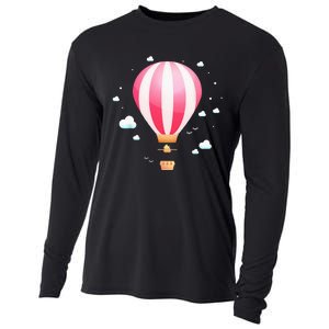 Balloon Ride Festival Hot Air Balloon Pilot Hot Air Balloon Cooling Performance Long Sleeve Crew