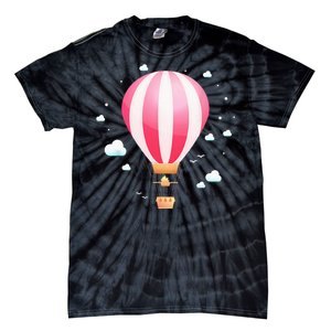 Balloon Ride Festival Hot Air Balloon Pilot Hot Air Balloon Tie-Dye T-Shirt