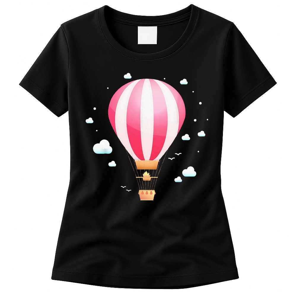 Balloon Ride Festival Hot Air Balloon Pilot Hot Air Balloon Womens T-Shirt