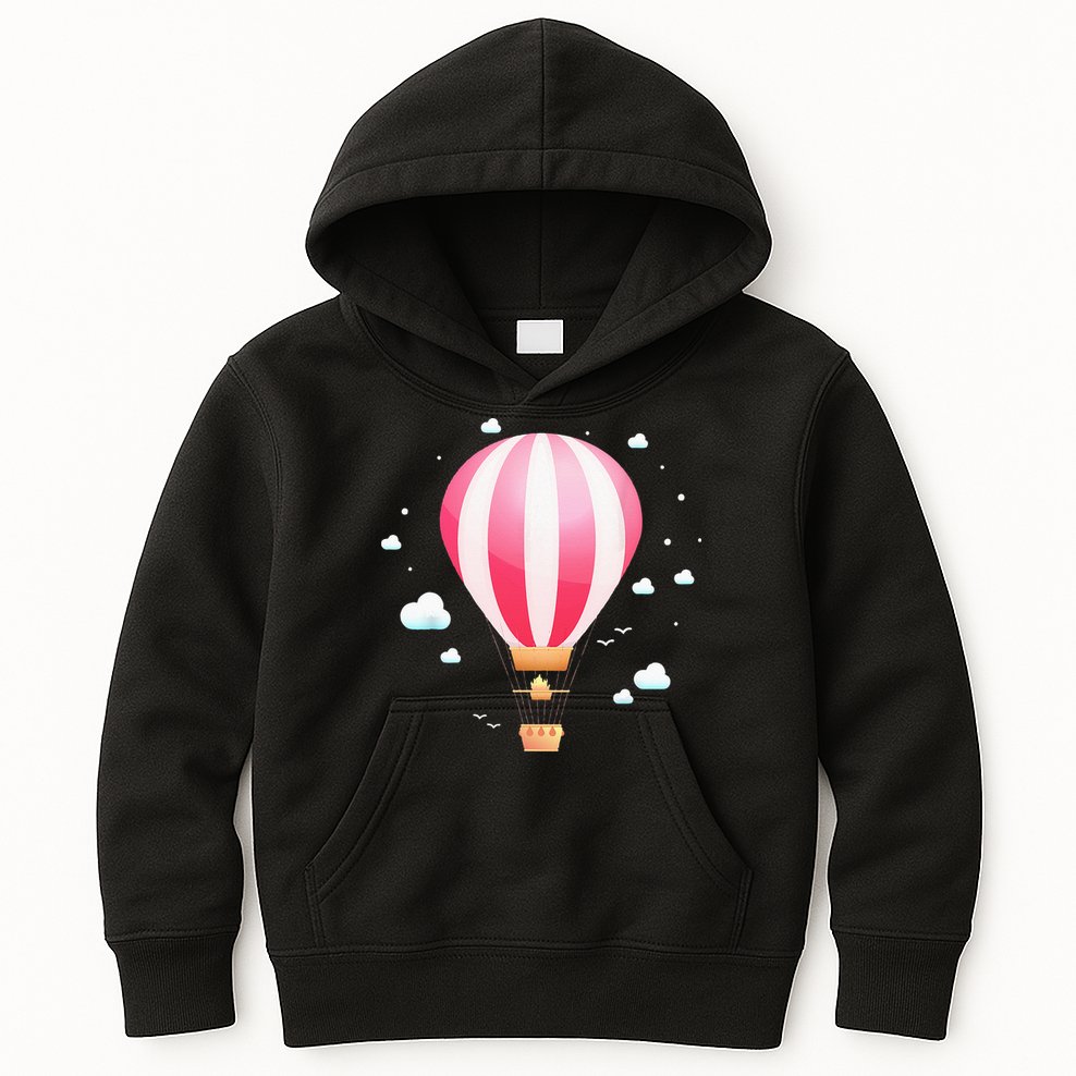 Balloon Ride Festival Hot Air Balloon Pilot Hot Air Balloon Kids Hoodie