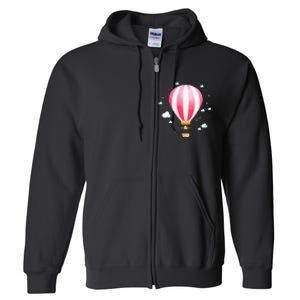 Balloon Ride Festival Hot Air Balloon Pilot Hot Air Balloon Full Zip Hoodie