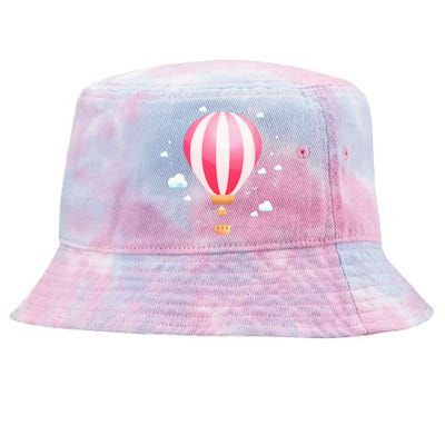 Balloon Ride Festival Hot Air Balloon Pilot Hot Air Balloon Tie-Dyed Bucket Hat