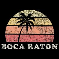 Boca Raton Fl Vintage 70s Retro Throwback Design Bucket Hat