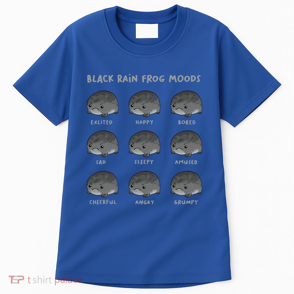 Black Rain Frog Moods Grumpy Black Desert Rain Frog Tall T-Shirt