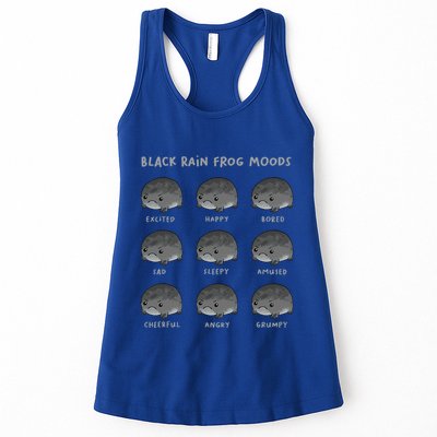 Black Rain Frog Moods Grumpy Black Desert Rain Frog Womens Tank Top