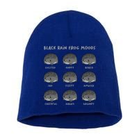 Black Rain Frog Moods Grumpy Black Desert Rain Frog Short Acrylic Beanie