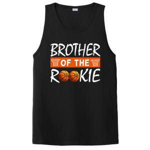 Basketball Rookie First Birthday Brother Family Matching Cute Gift PosiCharge Competitor Tank