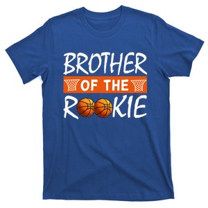 Basketball Rookie First Birthday Brother Family Matching Cute Gift T-Shirt