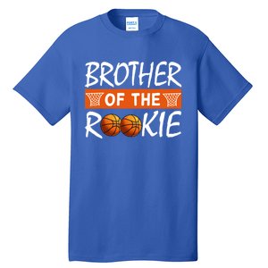 Basketball Rookie First Birthday Brother Family Matching Cute Gift Tall T-Shirt