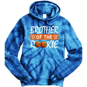 Basketball Rookie First Birthday Brother Family Matching Cute Gift Tie Dye Hoodie