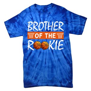 Basketball Rookie First Birthday Brother Family Matching Cute Gift Tie-Dye T-Shirt