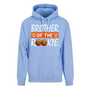 Basketball Rookie First Birthday Brother Family Matching Cute Gift Unisex Surf Hoodie