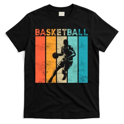 Basketball Retro For Basketball Team Sport Bball T-Shirt