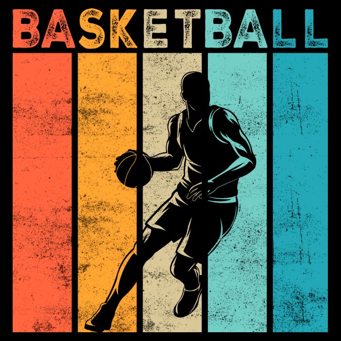Basketball Retro For Basketball Team Sport Bball Button